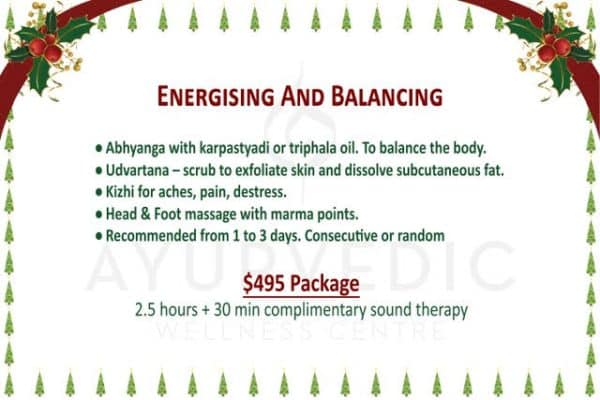 Energising and Balancing Package