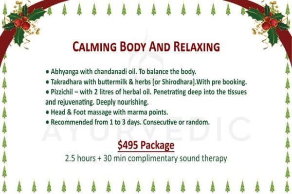 Calming and Relaxing Package