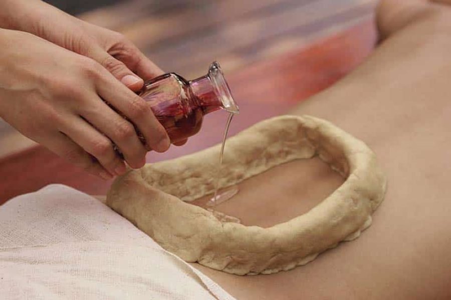 kati basti treatment to remove toxins in the body